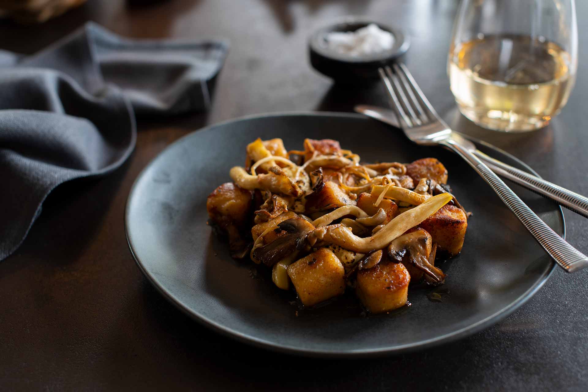 gnocchi, ricotta, mushrooms, Bistro Sociale, Restaurant, Southern Highlands, Bowral
